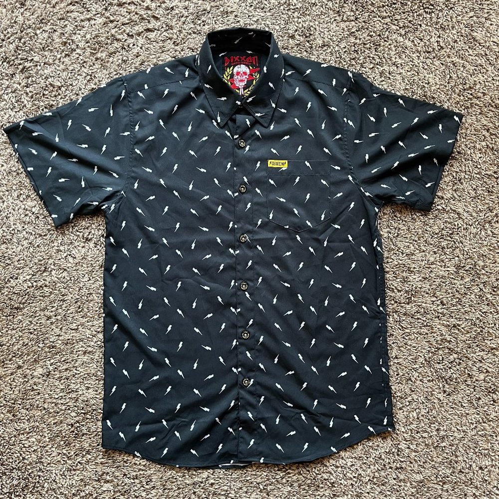 DIXXON The BOLT short sleeve bamboo shirt, men's size Small
